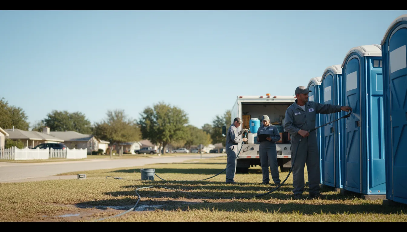 Long-Term Portable Toilet Rental in Lacon, IL near me